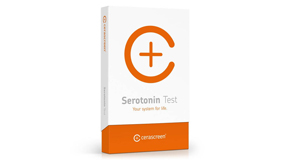 Verpackung des Cerascreen Serotonin Test